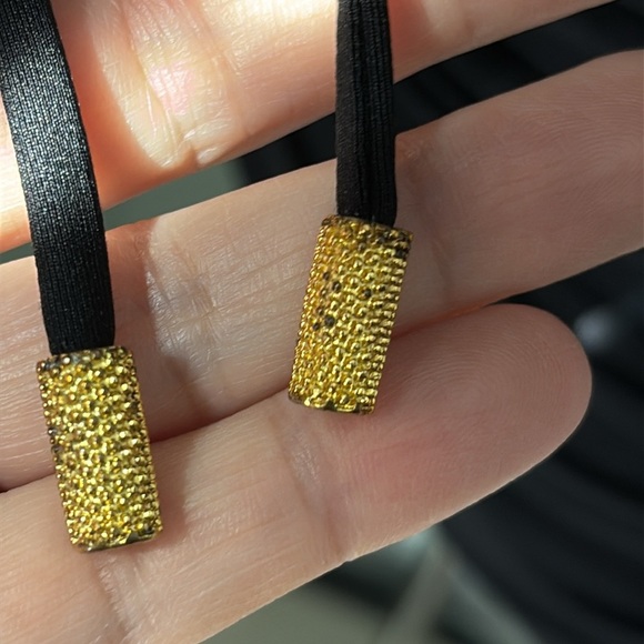 Ralph Lauren Black Ruched Mesh Strapless Halter One Piece Swimsuit size 6 - Picture 7 of 7